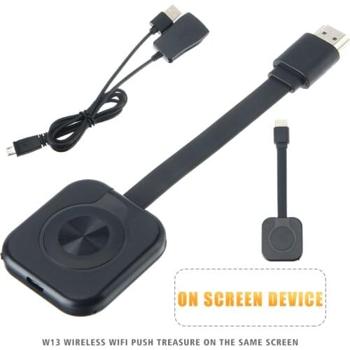 2.4Ghz Wi-Fi Wireless Display Dongle Receiver 1080P HDMI-comptaible Media Player Receivers With USB Cable