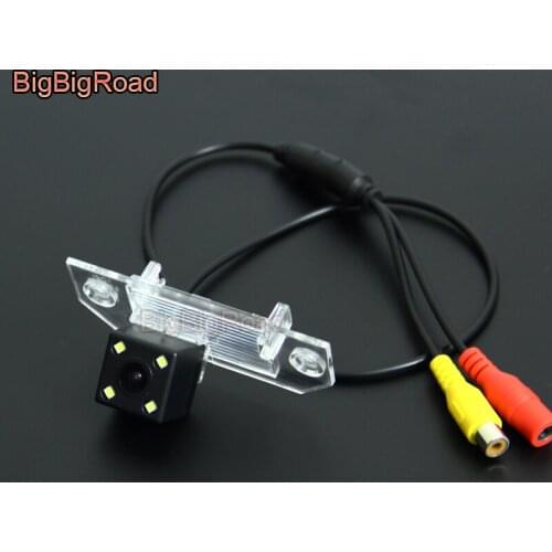 BigBigRoad For Ford Focus sedan 2009-2014 C-MAX CMAX Mondeo Car Rear View Reverse Backup Camera Night Vision CCD parking camera