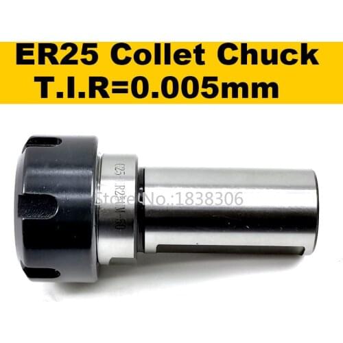 ER ER25 Collet Chuck Straight Shank CNC Tool Holder Milling Tools Toolholder high precision collet chuck machining tools