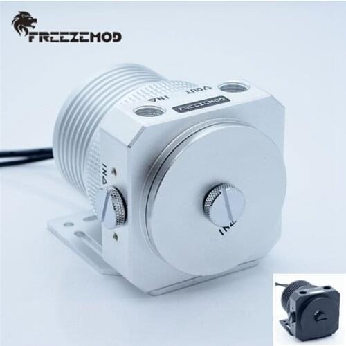 FREEZEMOD Computer Water-Cooled Magnetic Levitation Pump Full Metal Pump Cover Armor PWM Temperature Control Flow 1100L PU-JTD5
