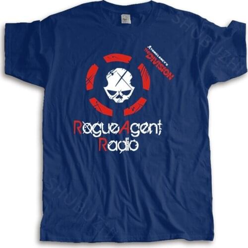 Tshirt men summer top tees brand fashion Men T shirt Tom Clancys The Division Logo unisex t-shirt loose style tops