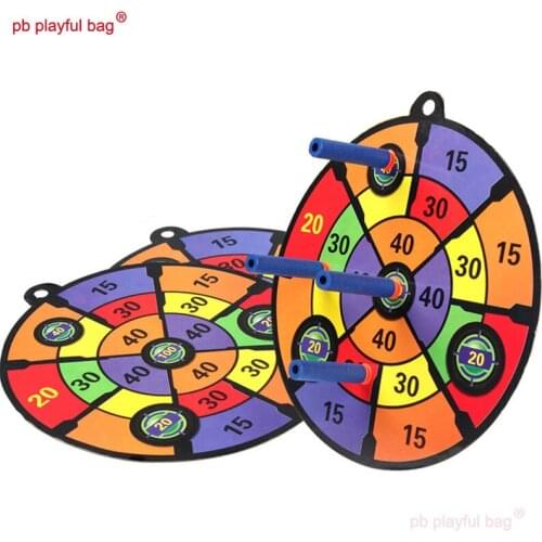 PB Playful Bag Outdoor sports Competitive soft bullet gun Special paper target toy parts Adult CS tactical equipment QG213