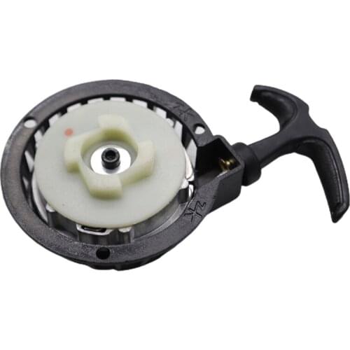 Mini Pocket Pull Start Manual Pull Starter Easy Recoil Hand Pull Starter for 49CC Pocket Bike Mini Motorcycle