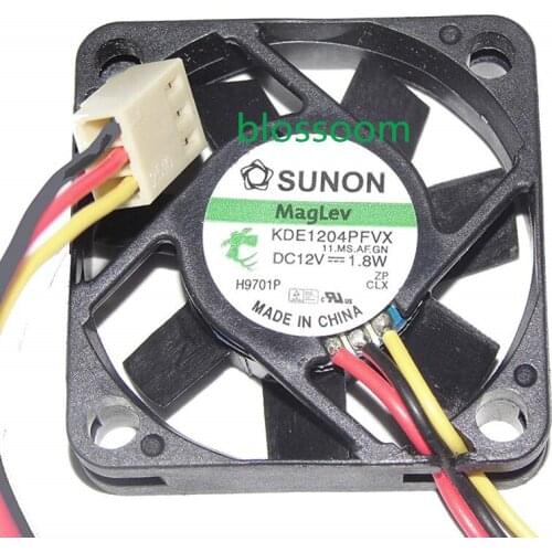 KDE1204PFVX 12V 1.8W 3Wire Cooling Fan 6months Warranty