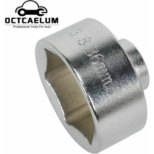 Car Oil Filter Wrench Cap Socket Removal Tool 36mm 3/8" For Mercedes-Benz BMW Ford Vauxhall/Opel AT2274