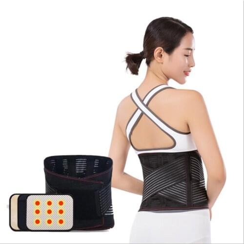 ALL FIT IN Medical Lower Back Support Belt Orthopedic Lumbar Corsets with Steel Straps for Waist Spine Corrector Back Brace Men