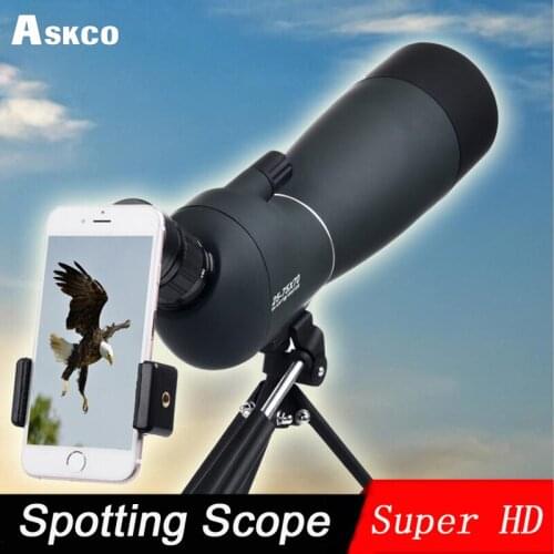 High Power HD Monocular Telescope All Optical Glass Zoom Sniper Spotting Scope Bird Watching Binoculars FMC Lens With Tripod