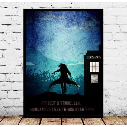 Supernatural Doctor Who Lucifer Sherlock Stranger Things The Walking Dead Poster