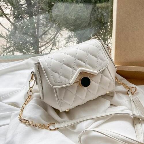 Popular chain bag female 2021 new trendy fashion all-match messenger bag one-shoulder small square bag