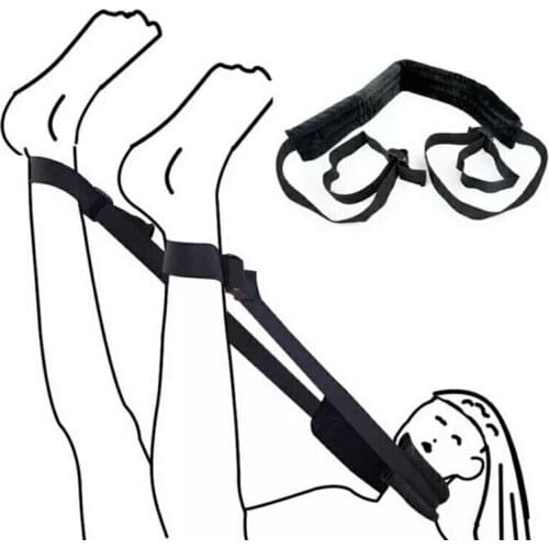 Dropshipping Sex Leg Open Restraints Neck to Ankle Cuffs Bondage Straps BDSM Fetish adult Games Couples Sex toy