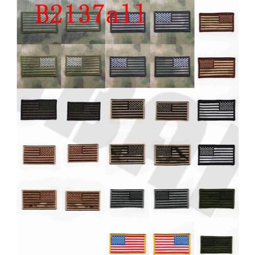 Embroidery patch 8.5cm American Flag Morale Military Tactics