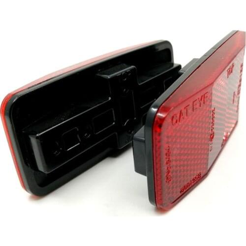 Bike Taillight Rear Racks Reflective Plastic Board Cycling Safety Reflective Warning Lights Japan Original CATEYE Rear Reflector