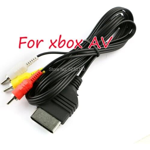 1pc Composite Audio Video Cord AV Cable for Xbox Cord Adapter Converter Connector Component Lead 3RCA Cable