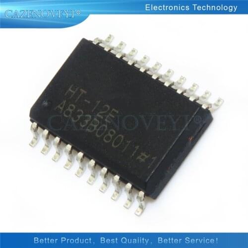 10pcs/lot=5pairs ( 5pcs HT-12E + 5pcs HT-12D ) HT12E HT12D SOP-20 In Stock