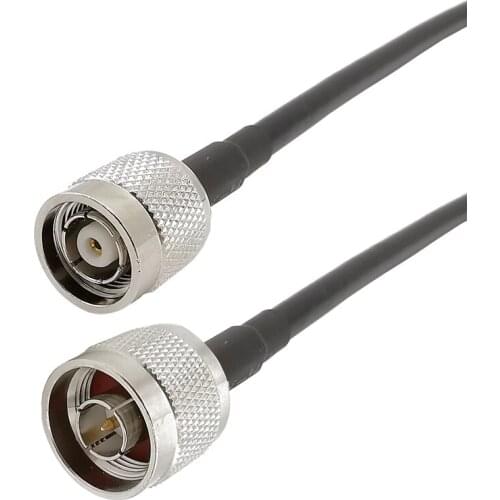 N Type Male to RP TNC Male Adapter WiFi Antenna Cable Low Loss LMR200 Cable Radio WIFI Extension Cable RP TNC to N Male Cable