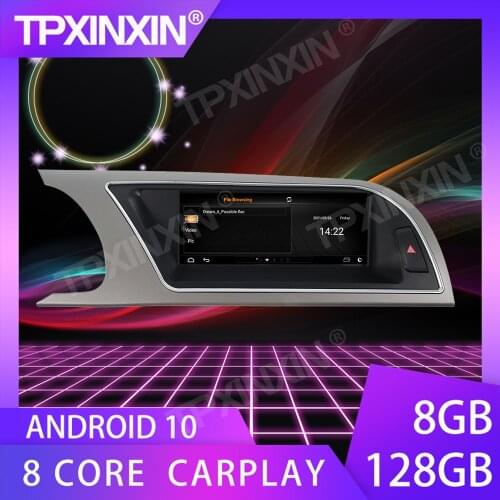 For AUDI A5 2009-2016 8G128G 8.8inch Car Video Radio Android Radio DVD Player Audio Multimedia GPS HD Touch Screen Radio