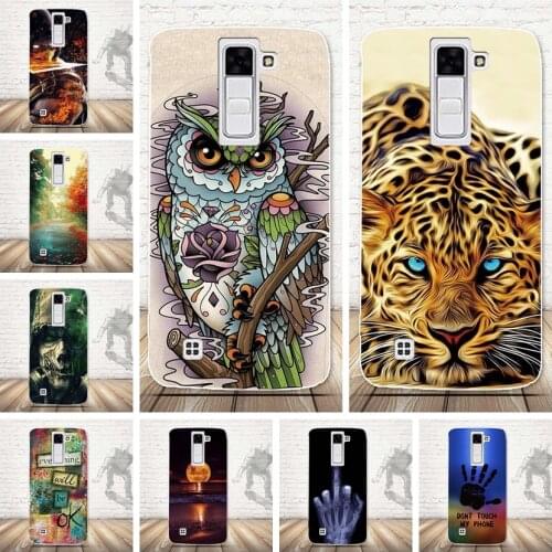 Case For LG K8 Lte K350 K350E K350N 5.0" K 8 Cover Soft Silicone stylish Phone Case for LG k8 Cover Mobile Phone Protective Bags