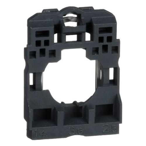 ZB5AZ009 Body/fixing collar for electrical block, plastic