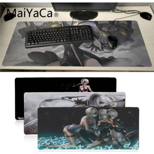 MaiYaCa My Favorite 3D NieR Gamer Speed Mice Retail Small Rubber Mousepad Anime Cartoon Print Large Size Game Mouse Pad