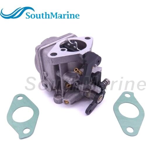 Boat Motor 16100-ZVD-A01 Carburetor Assy and 16221-ZVD-000 Carburetor Gasket for BF6AH 6HP 4-stroke Outboard Engine