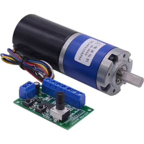 36-3650 Miniature DC Brushless Planetary Gear Motor 12v/24v High Torque Low Noise Built-in Hall Sensor