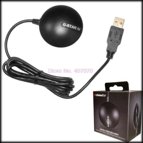 By DHL or Fedex 5pcs GlobalSat BU-353S4 Cable USB GPS Receiver with USB interface G Mouse Magnetic (SiRF Star IV)