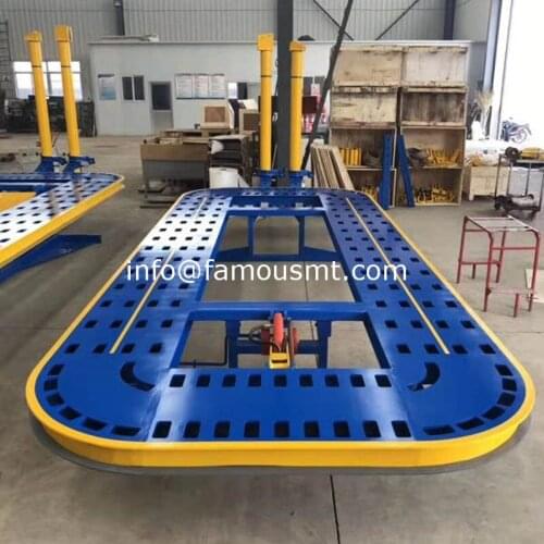 Autorobot frame machine FM-2500S body pulling rack bus frame chassis