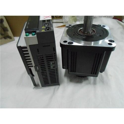 CNC Delta Servo System 2KW AC Servo Motor Drive kits 220V 9.55NM 130mm with 3M Cable ECMA-E11320RS+ASD-A2-2023-M