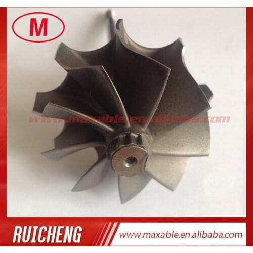 TD04HL 45.65X52mm 9 blades turbocharger turbo turbine shaft /turbo wheel /turbo shaft