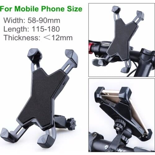 Universal Bike Holder For Smartphone, Fit For Apple Iphone Samsung And Most Mobile Phone. High Quality And Best Price