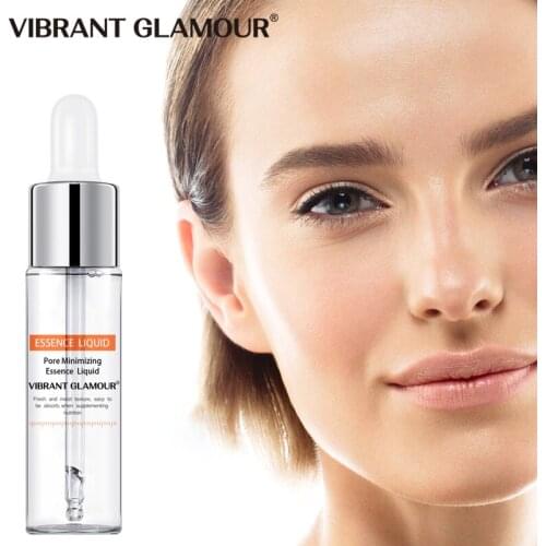 VIBRANT GLAMOUR Face Serum Hyaluronic Acid Shrink Pores Facial Serum Lifting Firming Oil Control Exfoliation Moisturizing Care