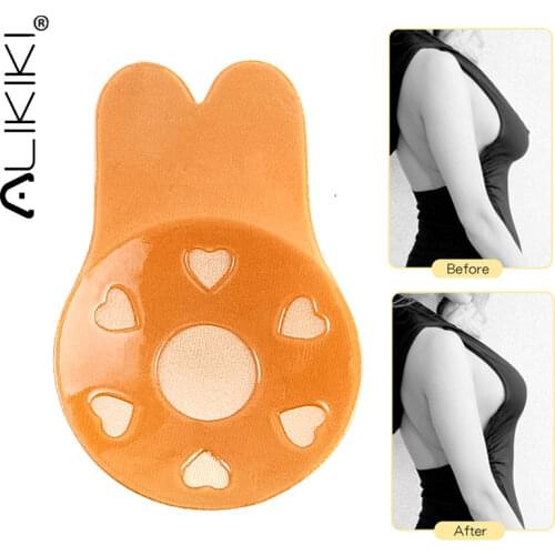 Women Breast Petals Pasties Reusable Nipple Covers Invisible Lift Boob Tape Adhesive Sticky Silicone Chest Stickers 15.5cm