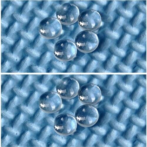 10pcs 532nm Green Laser Dot Focus Lens Collimator Collimating Mirror 5mm Diameter Flat Convex