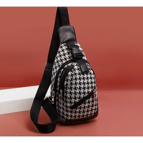 2021 Bags for Women Luxury Bag Designer Canvas Crossbody Bag Classic Messenger Bag Houndstooth Shoulder Bag New Ladies Small Bag