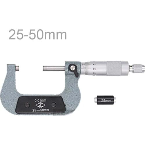 25-50mm Outside Micrometer 0.01mm Micrometer Measuring Tools with Cheap Price Gauge