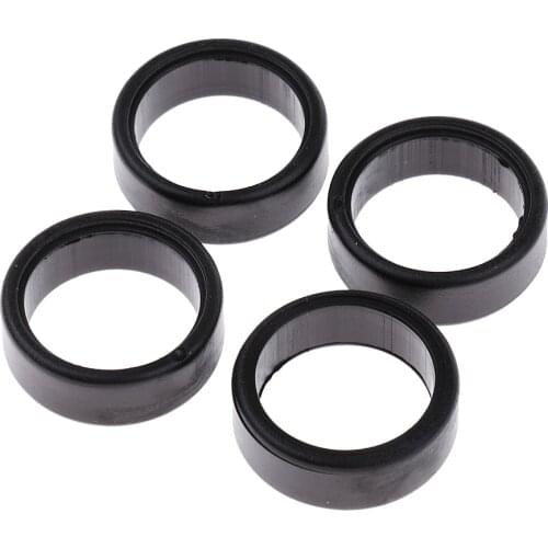 4pcs Black Tires RC Accessories for WLtoys K969 K989 P929 1/28 Drift Rally Model Cars