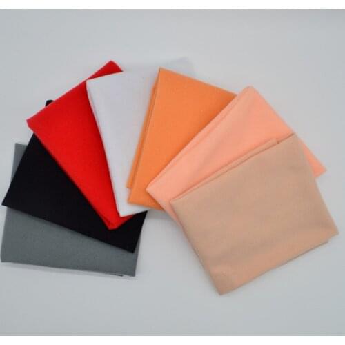 7pcs 45*45cm Doll Skin Cotton Fabric Meter Plush Fleece Telas Tissus Patchwork Sewing Textiles Handmade Tela Peluche Costura