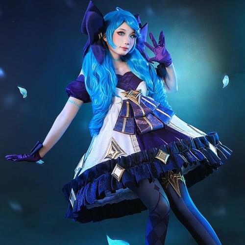 Anime Game LOL Gwen Cosplay Costume The Hallowed Seamstress Battle Lolita Dress Uniform Halloween Party Outfit For Women NEW