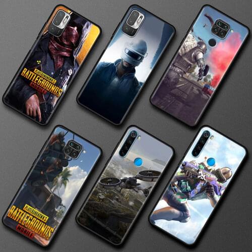 PUBG New State For Xiaomi Redmi Note 10 9 Pro 9S 8 8T 7 9A 9C Soft Phone Case 8A 7A 6 6A K40 Shockproof Bumper Back Cover Funda