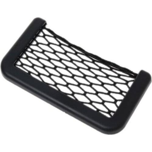 Black Car Pocket Storage Box High Quality Practical Car Storage Net Bags High Capacity Car Interior Accessories