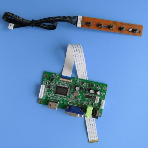 For LP140WF3-SPC1 Controller board LCD DIY EDP 1920×1080 LED EDP 14" SCREEN display KIT VGA monitor DRIVER 30Pin