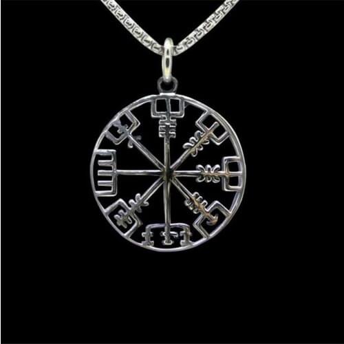 Rany&Roy Newest Gothic Style Pendant 316L Stainless Steel Biker Fashion Round Pendant