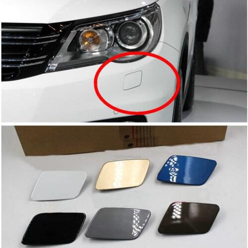 For Tiguan 2010-2012 Headlamp spray cover Front bumper headlight cleaning cover Water spray cover