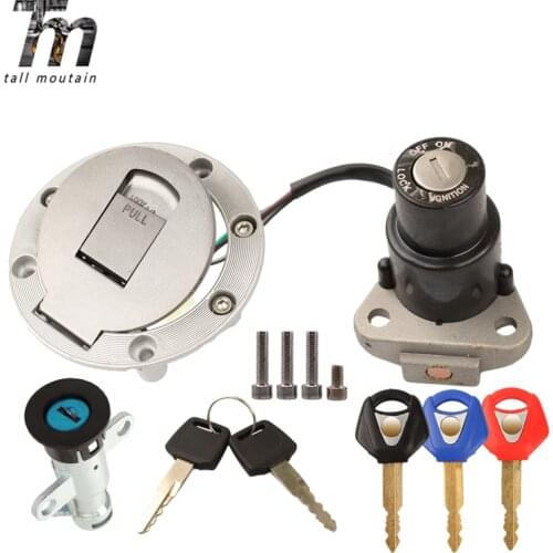 For YAMAHA TZR125 TZM150 TZR150 TDM850 TZR TZM TDM 125 150 850 Motorcycle Ignition Switch Seat Lock Key Fuel Gas Cap Set