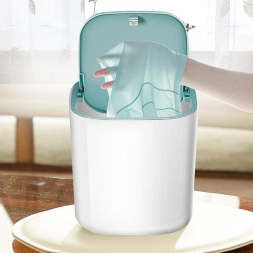 Portable Mini Washing Machine High Performance Automatic Household Desktop Underwear Washing Machine Cleaning Tool for Women