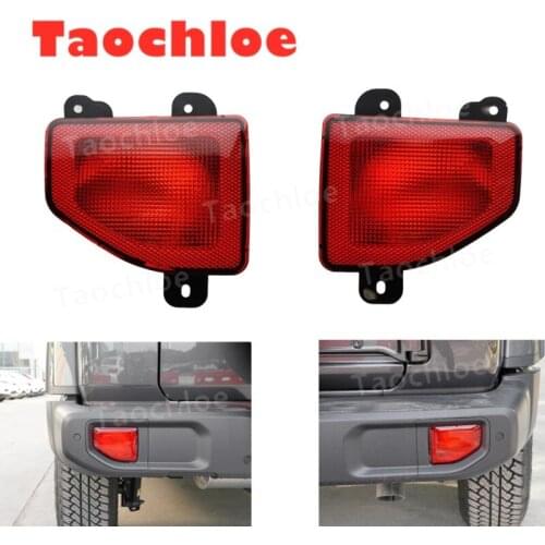 1pcs R / H Car Rear Bumper Fog Light Cover Without Bulb For Jeep Wrangler Rear Fog Lamp Housing 2018 2019 2020