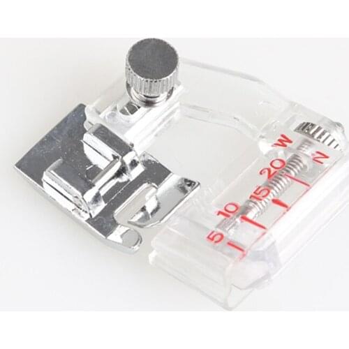 Adjustable Bias Binder Presser Foot Feet for Home Sewing Machines GQ