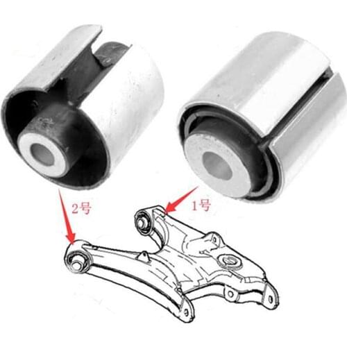 Car Rear hem arm rubber sleeve 2004-2006b mw4.6is 4.4i 3.0i 4.8is Old model X5 E53 E66 Control arm Rear suspension H-arm bushing