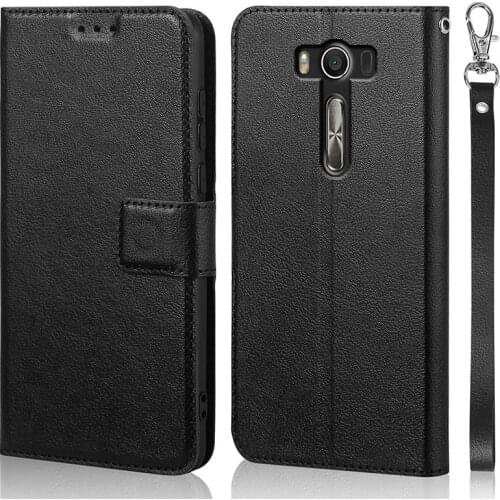 Luxury Flip Case for Asus ZenFone 2 Laser ZE500KL ZE500KG 5.0" ASUS Z00ED Z00RD Original Book Design Leather Phone Coque Wallet