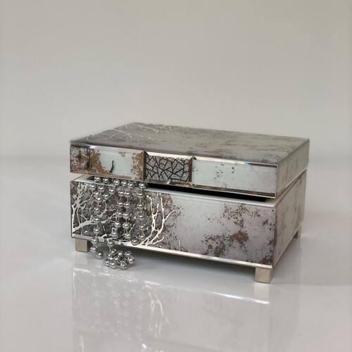 Rossev Jewelry Box Gold Cream